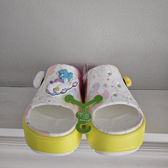 NWT CROCS X Care Bears Stomp Slides - Picture 4 of 9